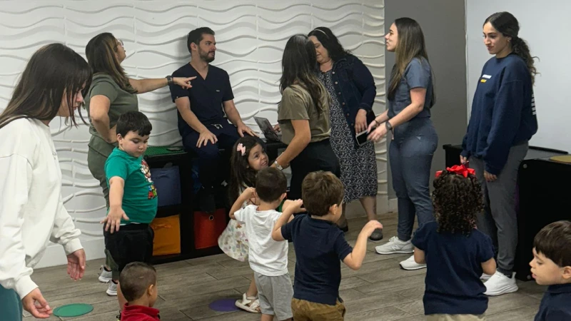 Physical activities in ABA therapy